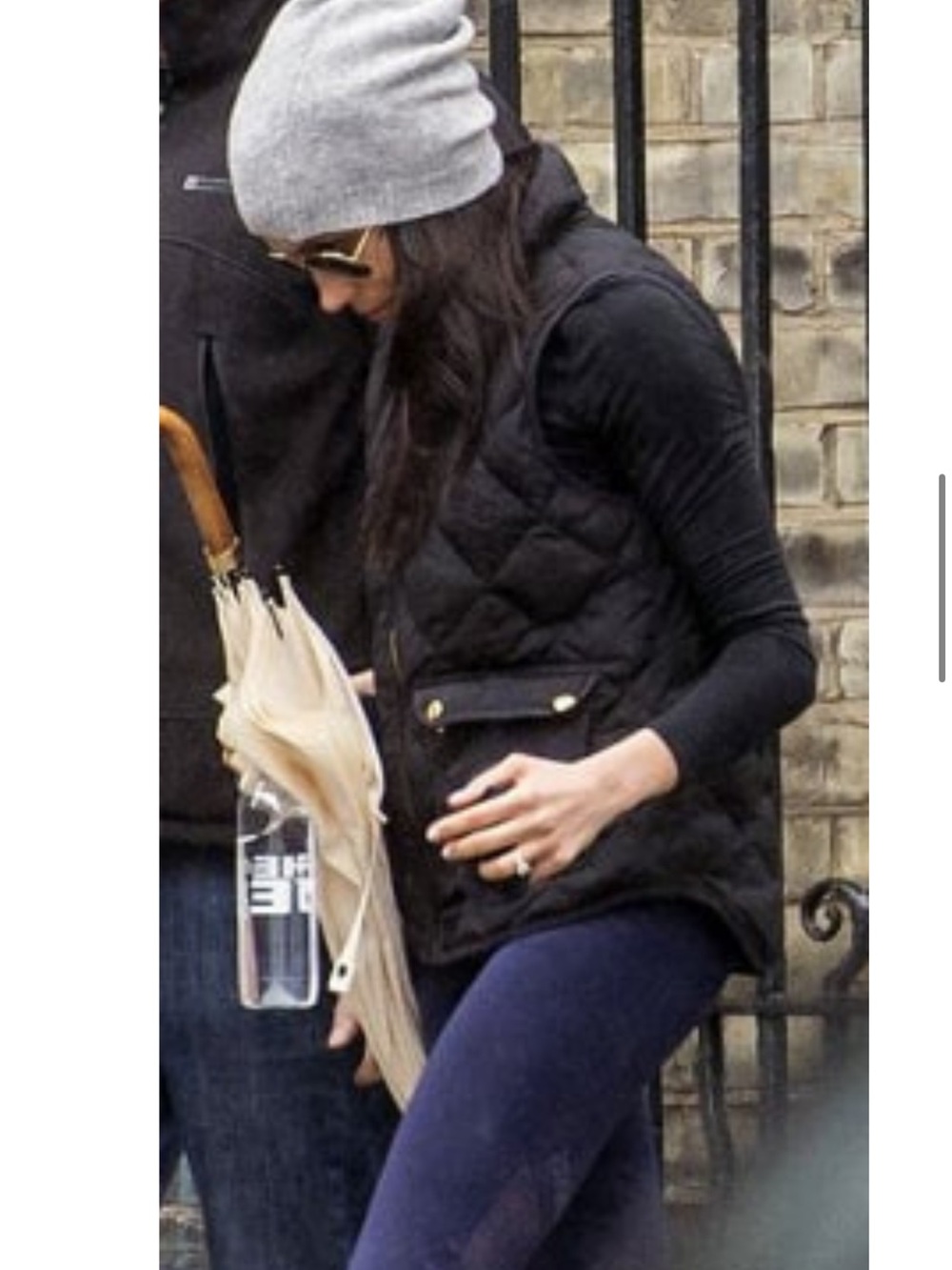 ASO Meghan Markle. Adidas ink blue supernova 7/8 tights